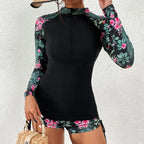 Subtly Elegant Bathing Suit with a Refined Vintage Look