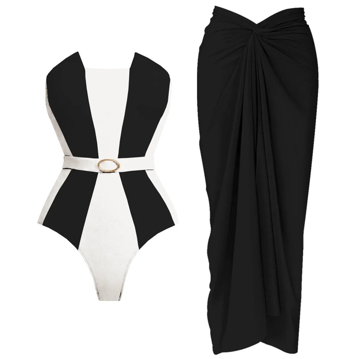 Classic Vintage Bathing Suit with a Flattering Fit