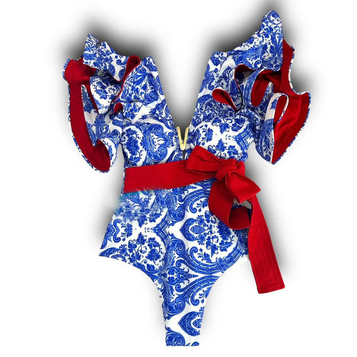 Effortlessly Elegant Bathing Suit with a Timeless Design