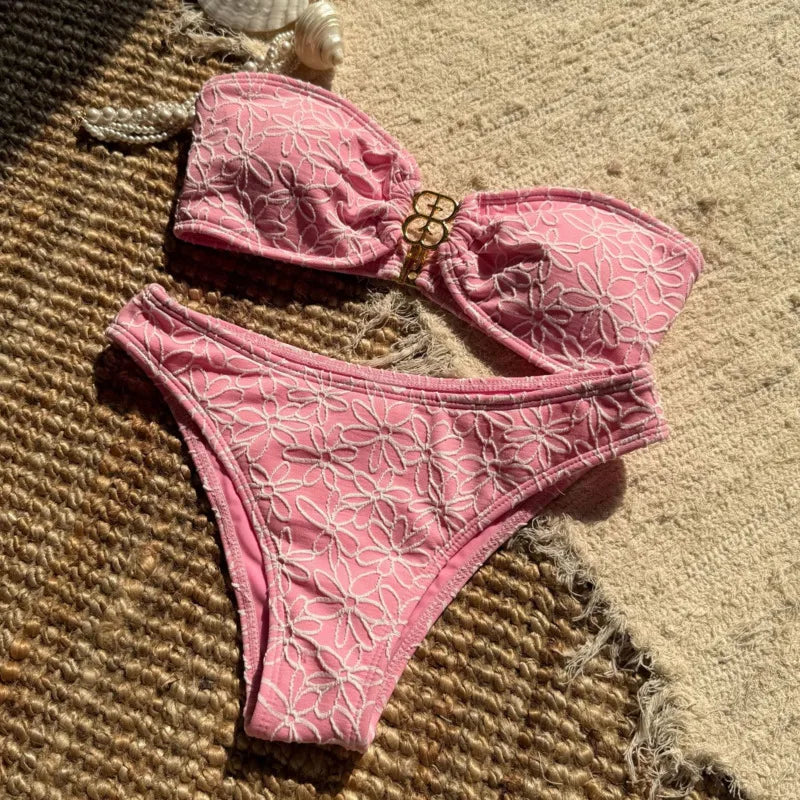 Classic Vintage Bathing Suit with a Flattering Fit