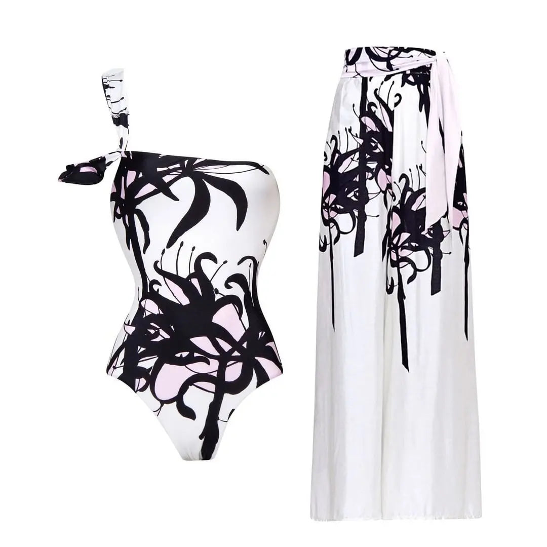 Classic Vintage Swimsuit with a Flattering Fit