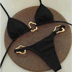 Casually Elegant Bathing Suit with a Refined Edge