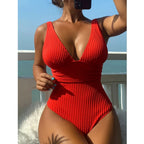 Vintage Inspired Bathing Suit with a Contemporary Edge