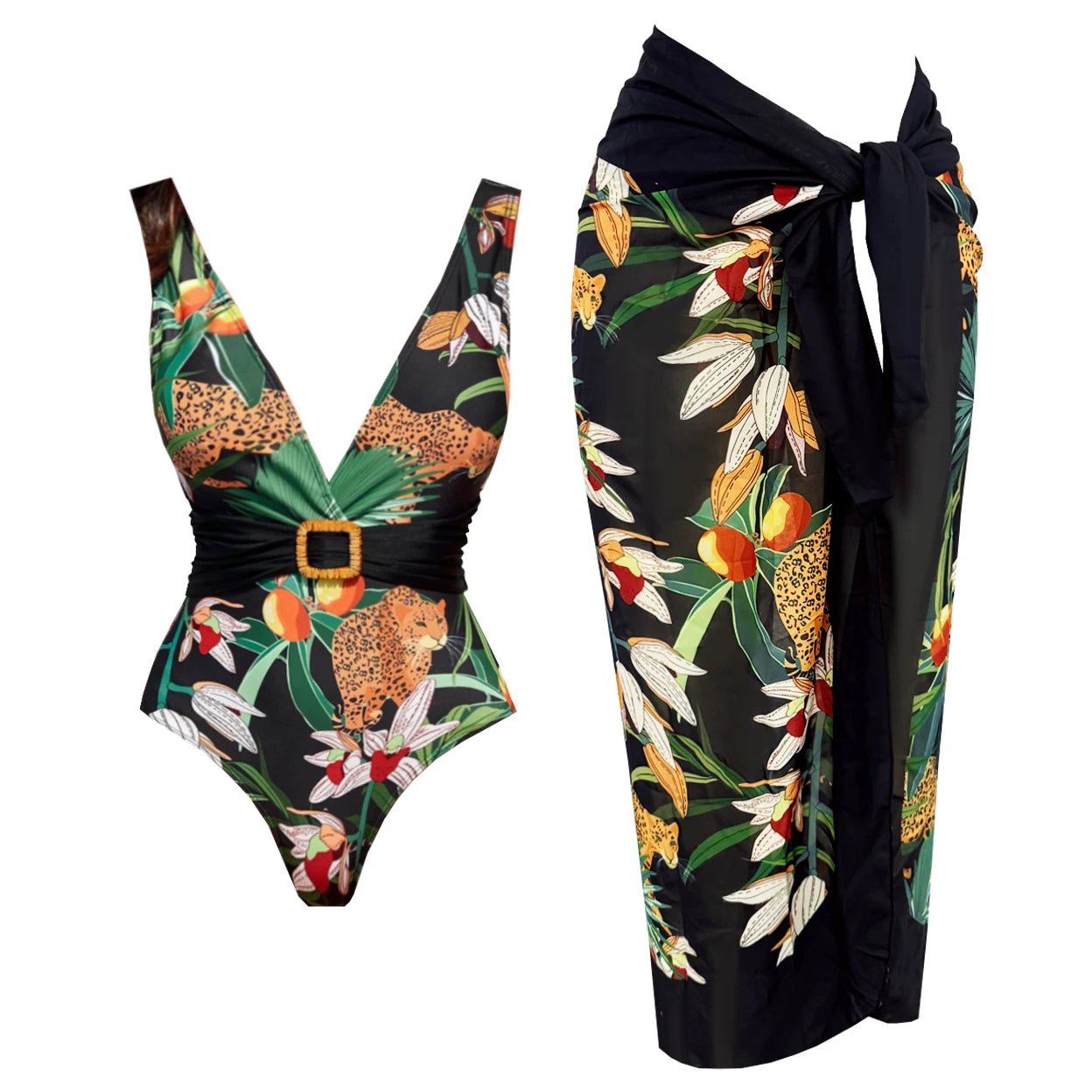 Classic Vintage Bikini with a Flattering Fit