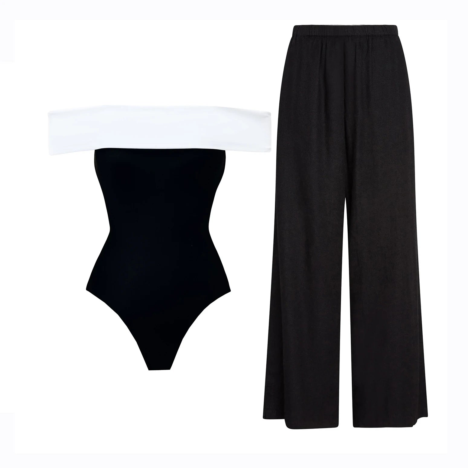Classic Vintage Swimsuit with a Flattering Fit