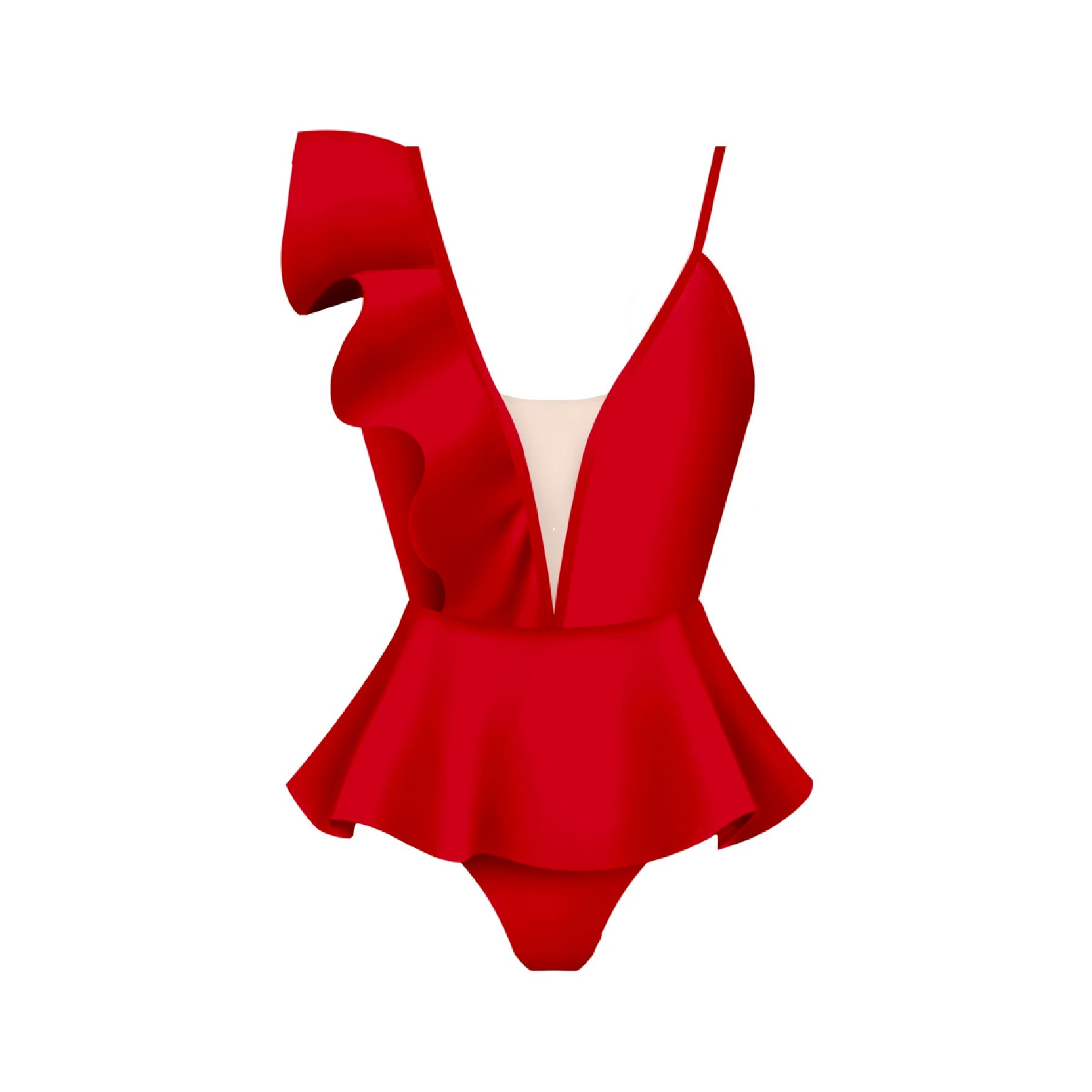 Classic Vintage Swimsuit with a Flattering Fit