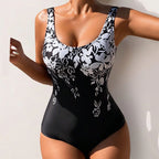 Classic Vintage Bathing Suit with a Flattering Fit