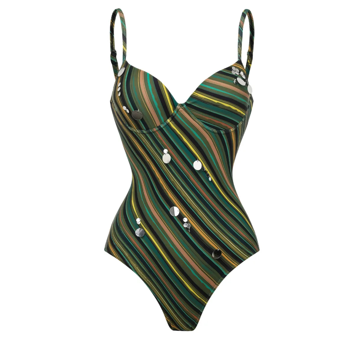 Subtly Elegant Bikini with a Refined Vintage Look