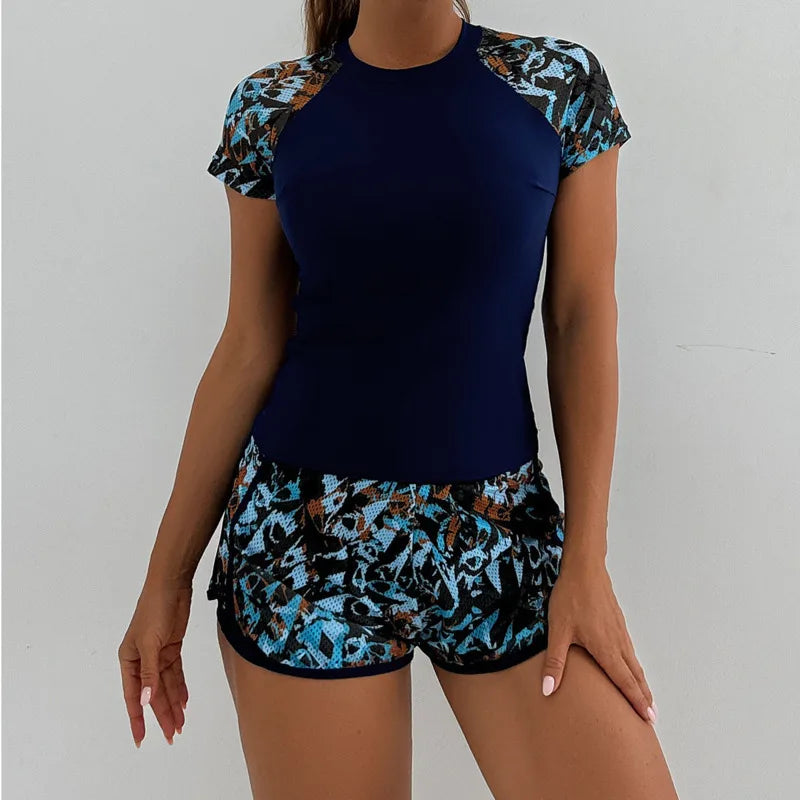 Casually Elegant Bathing Suit with a Refined Edge