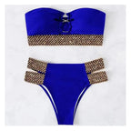 Subtly Elegant Bathing Suit with a Refined Vintage Look