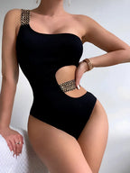 Casually Elegant Swimsuit with a Refined Edge