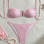 Subtly Elegant Bathing Suit with a Refined Vintage Look