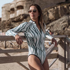 Sophisticated Bathing Suit with a Clean Classic Look