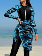Finely Styled Swimsuit with a Classic Vintage Look