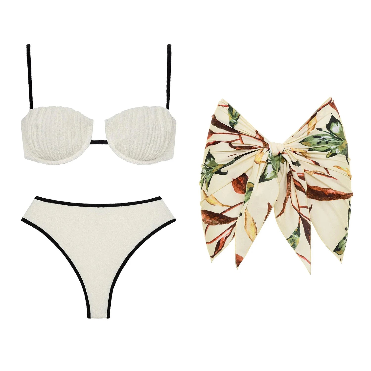 Finely Styled Bathing Suit with a Classic Vintage Look