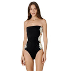 Subtly Elegant Bathing Suit with a Refined Vintage Look