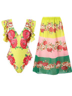 Classic Vintage Bathing Suit with a Flattering Fit