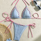 Vintage Inspired Bathing Suit with a Contemporary Edge