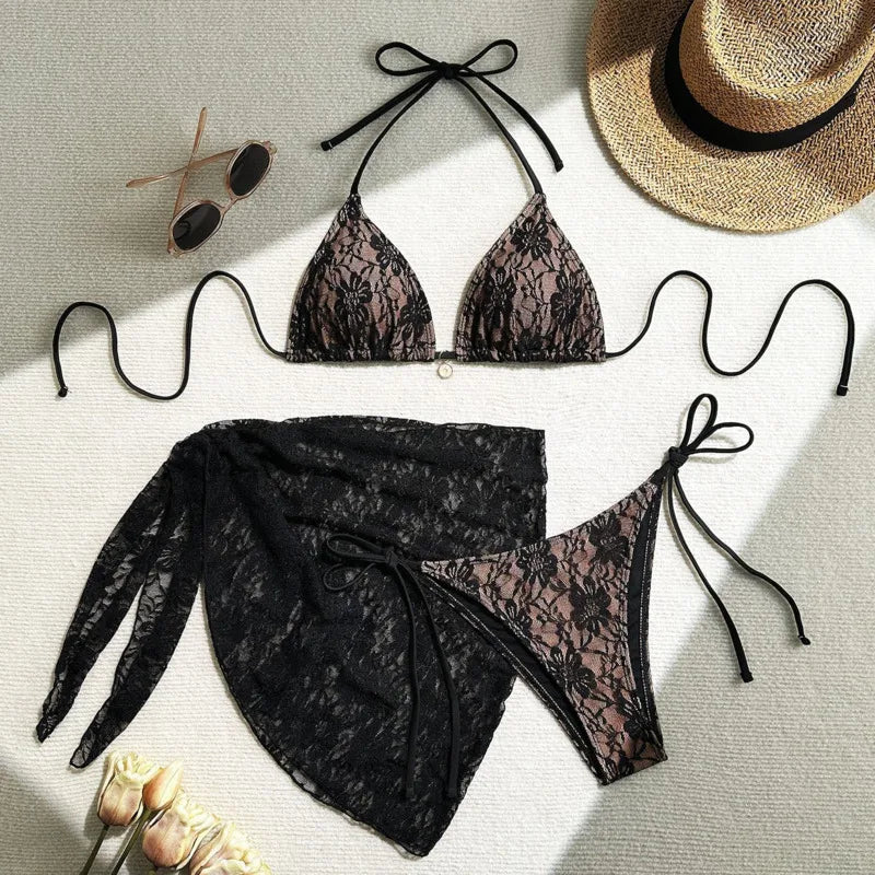 Finely Styled Bathing Suit with a Classic Vintage Look