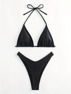 Classic Vintage Bikini with a Flattering Fit