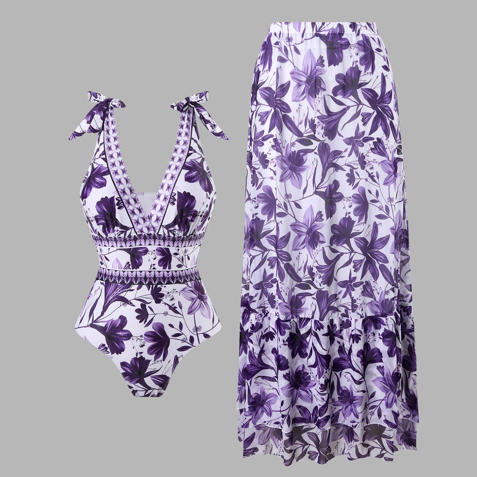 Classic Vintage Bathing Suit with a Flattering Fit