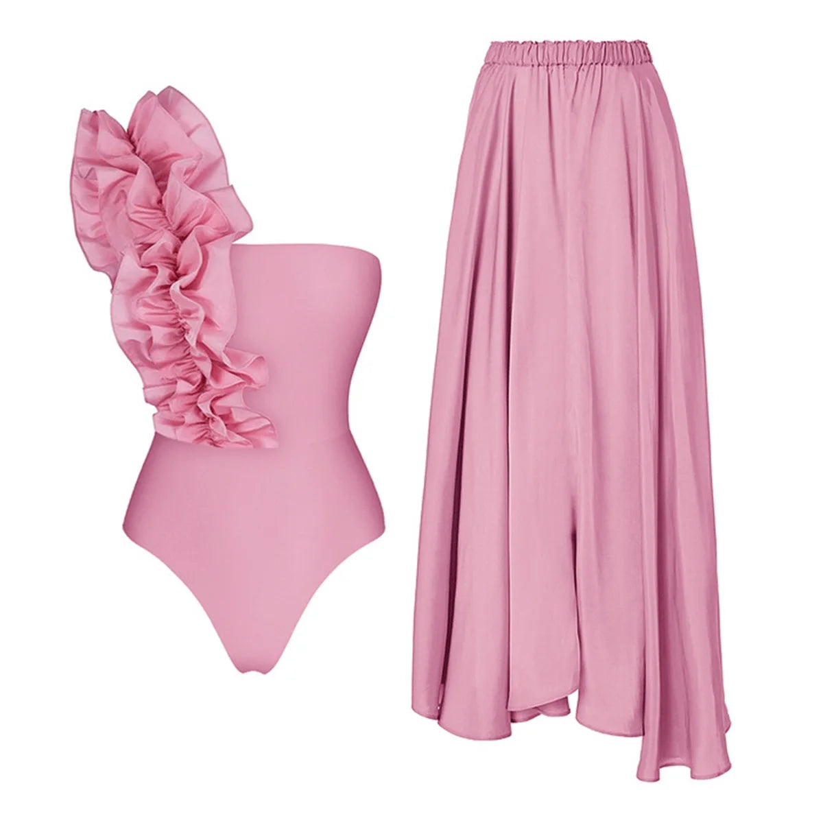 Casually Elegant Bathing Suit with a Refined Edge