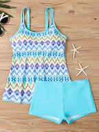 Subtly Elegant Bathing Suit with a Refined Vintage Look