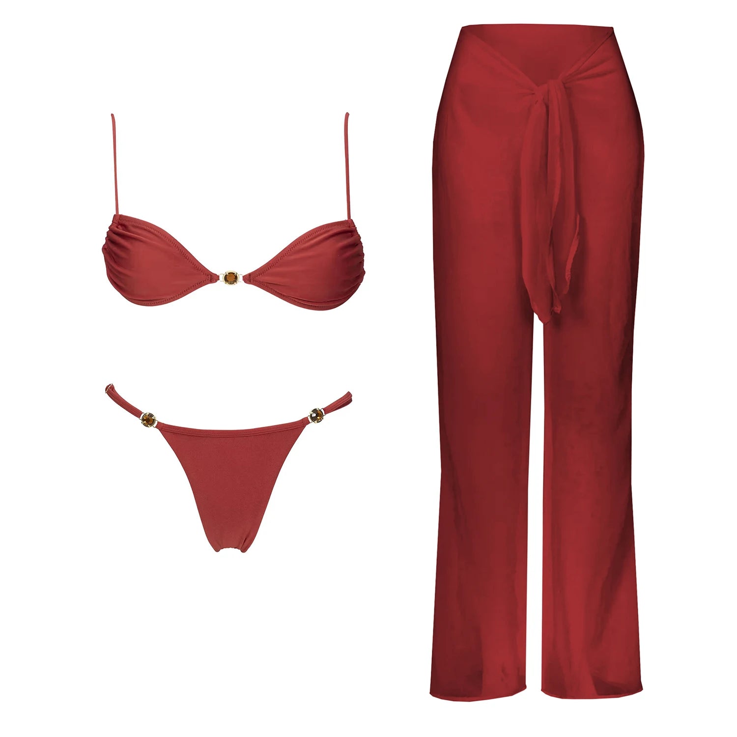 Finely Styled Bathing Suit with a Classic Vintage Look