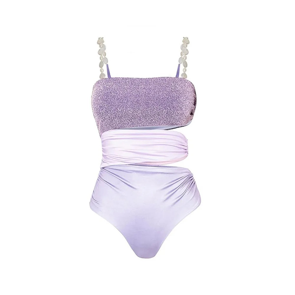 Finely Styled Bathing Suit with a Classic Vintage Look