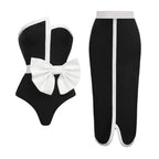 Finely Styled Swimsuit with a Classic Vintage Look