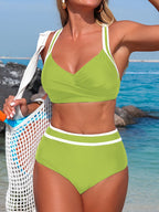 Subtly Elegant Bikini with a Refined Vintage Look