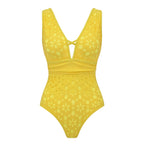 Subtly Elegant Bathing Suit with a Refined Vintage Look