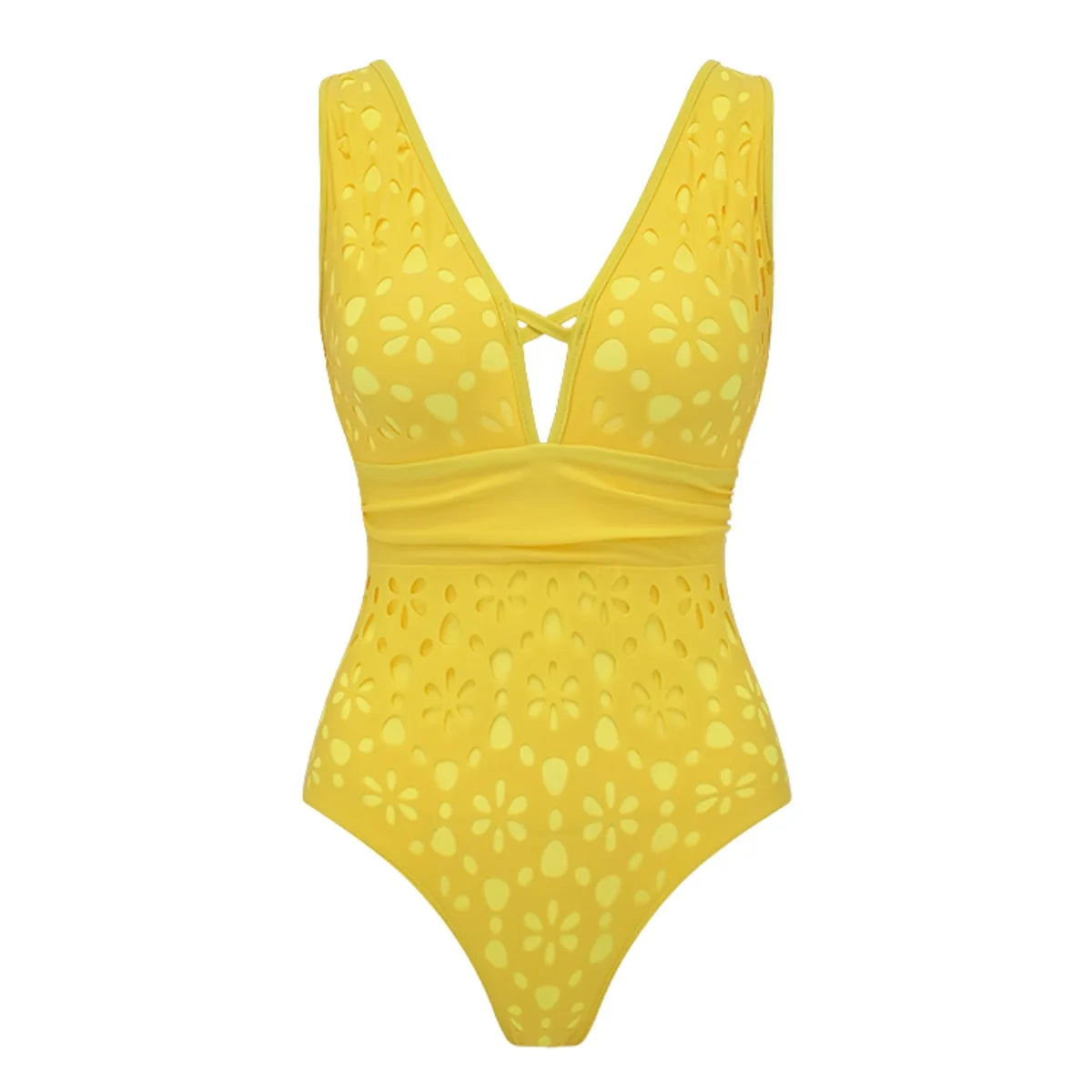 Subtly Elegant Bathing Suit with a Refined Vintage Look