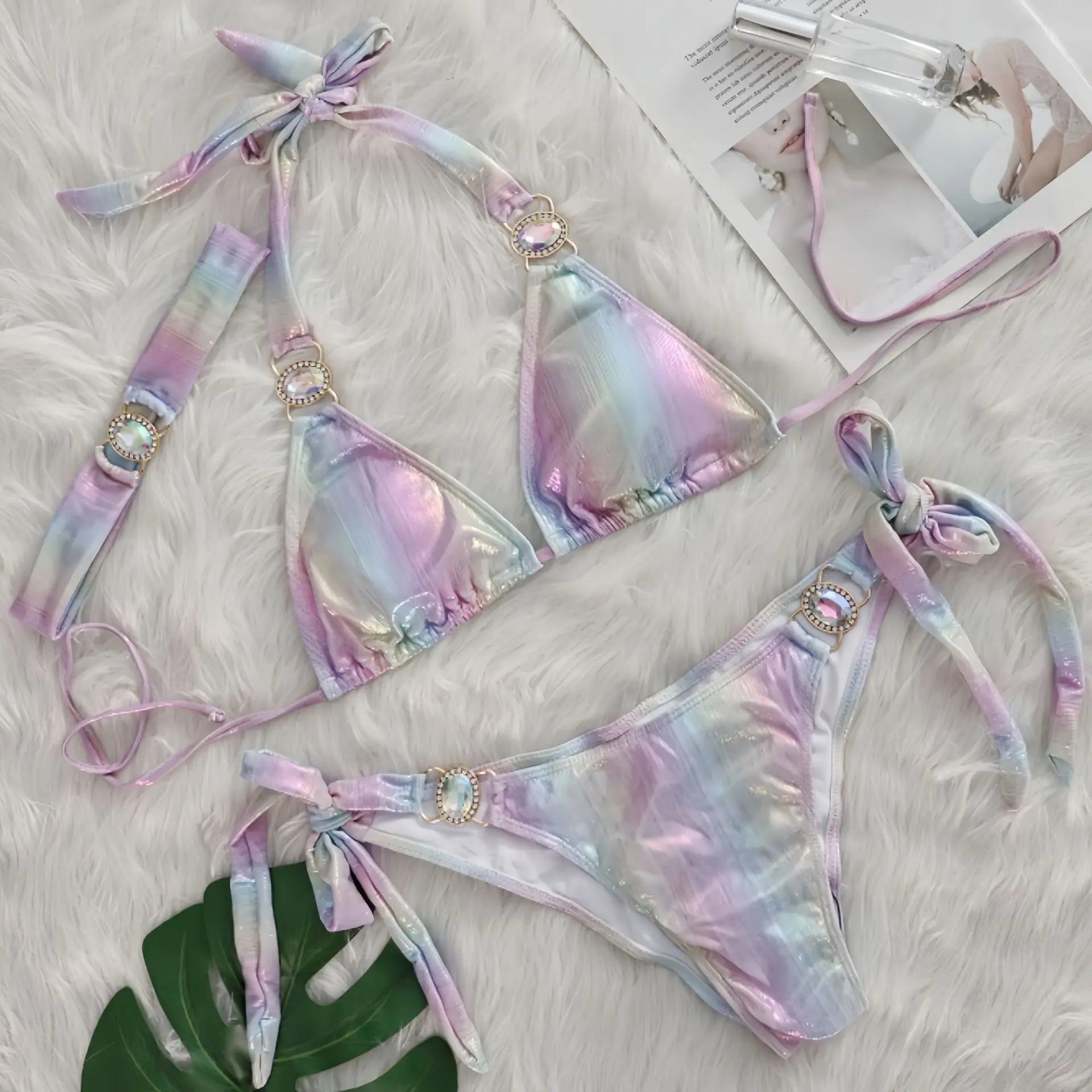 Subtly Elegant Bathing Suit with a Refined Vintage Look