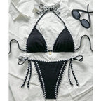 Beautifully Finished Bathing Suit in a Timeless Design