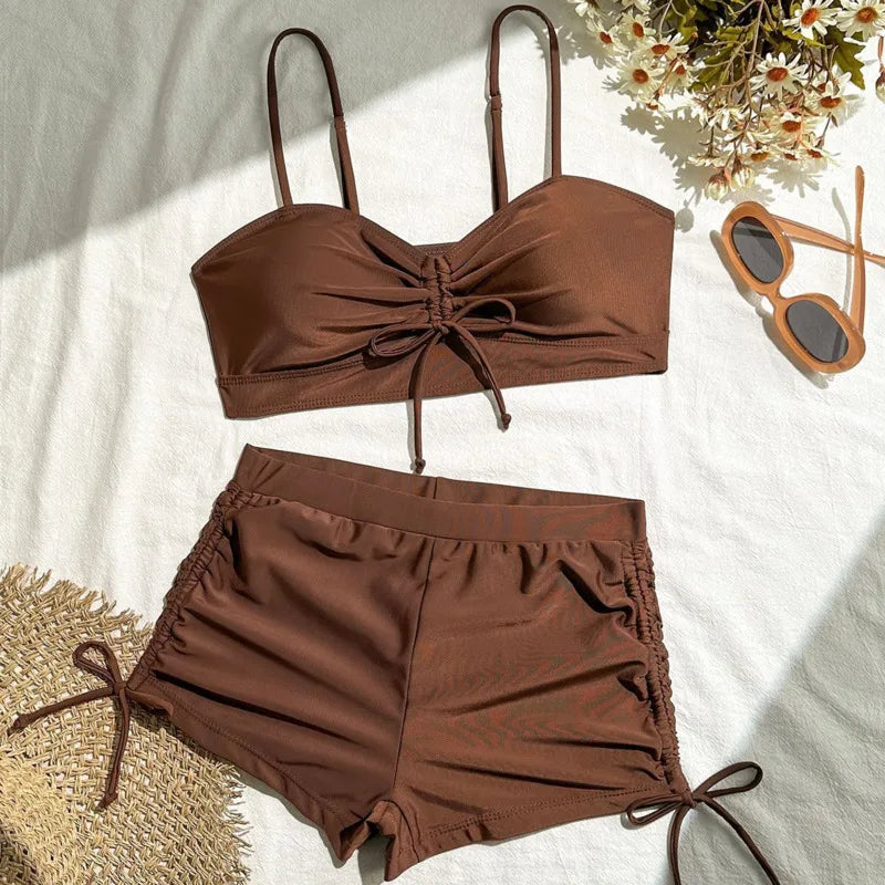 Finely Styled Bathing Suit with a Classic Vintage Look