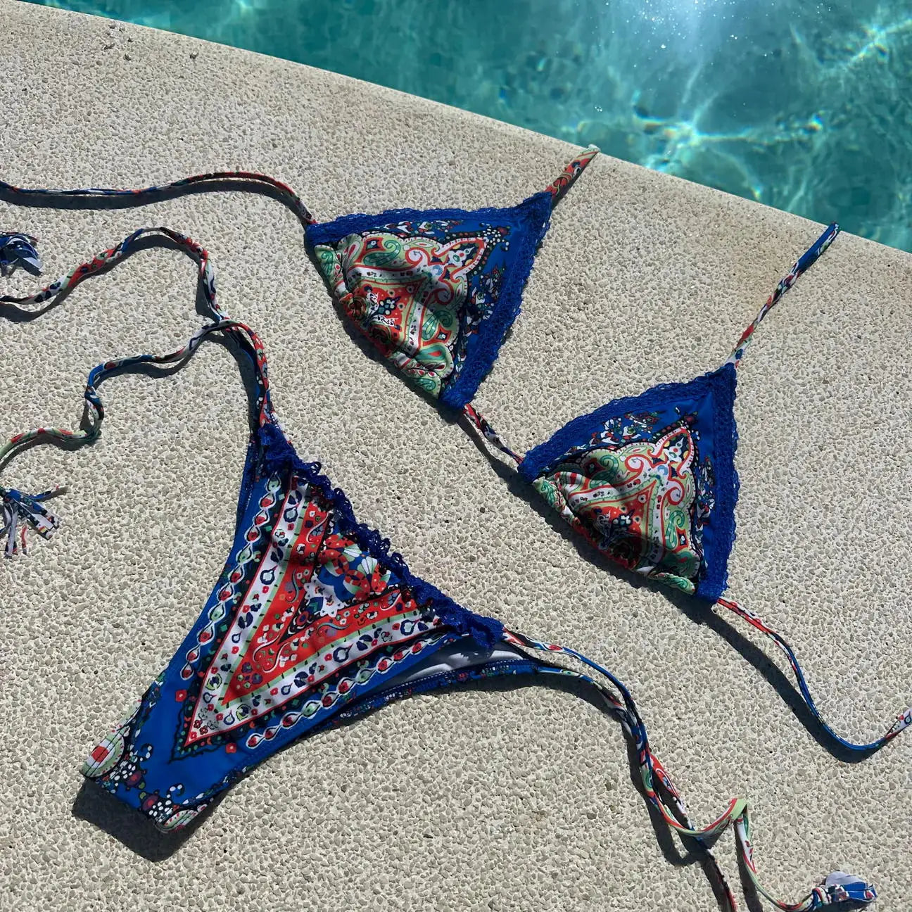 Finely Styled Bathing Suit with a Classic Vintage Look