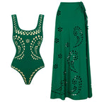 Classic Vintage Bathing Suit with a Flattering Fit