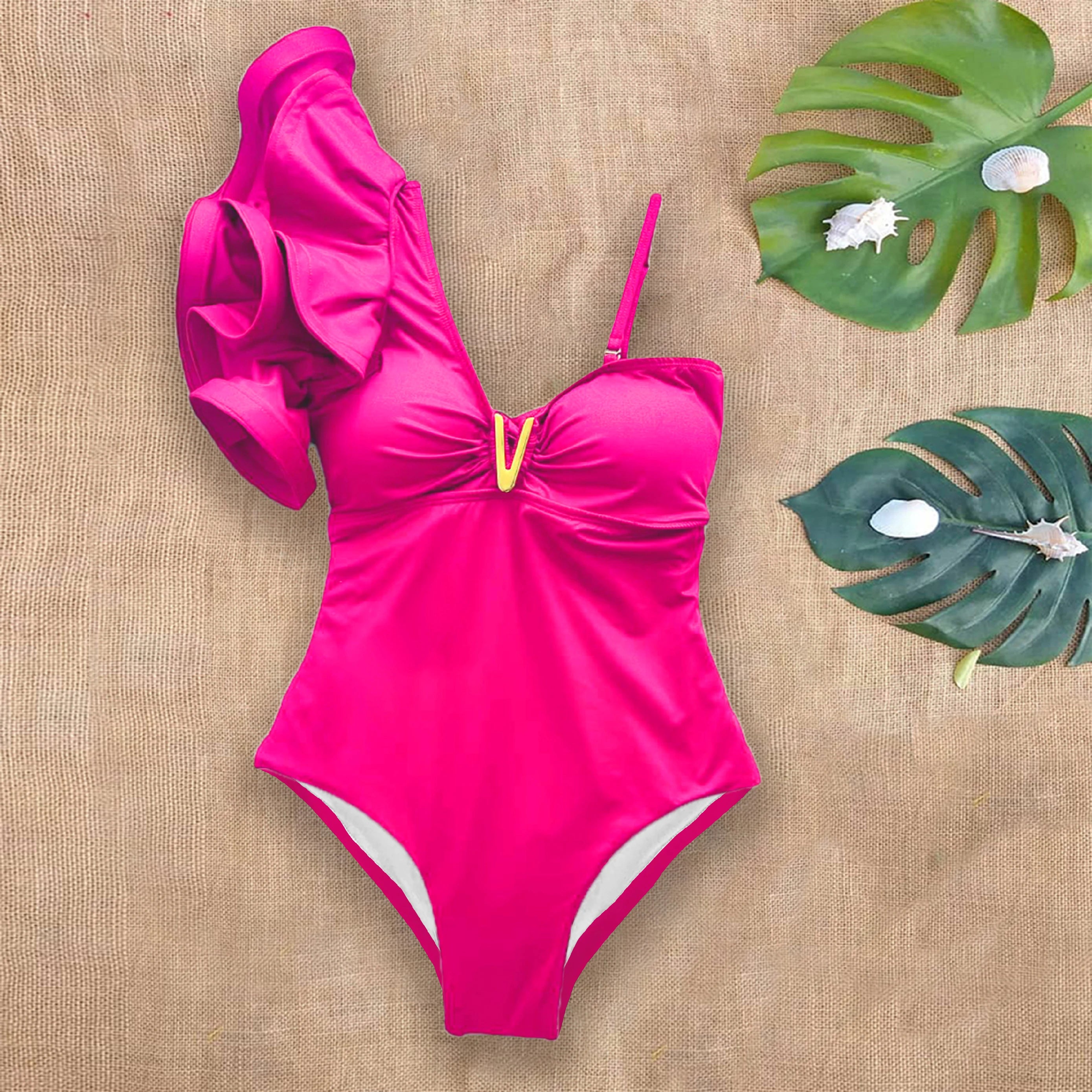 Finely Styled Bathing Suit with a Classic Vintage Look