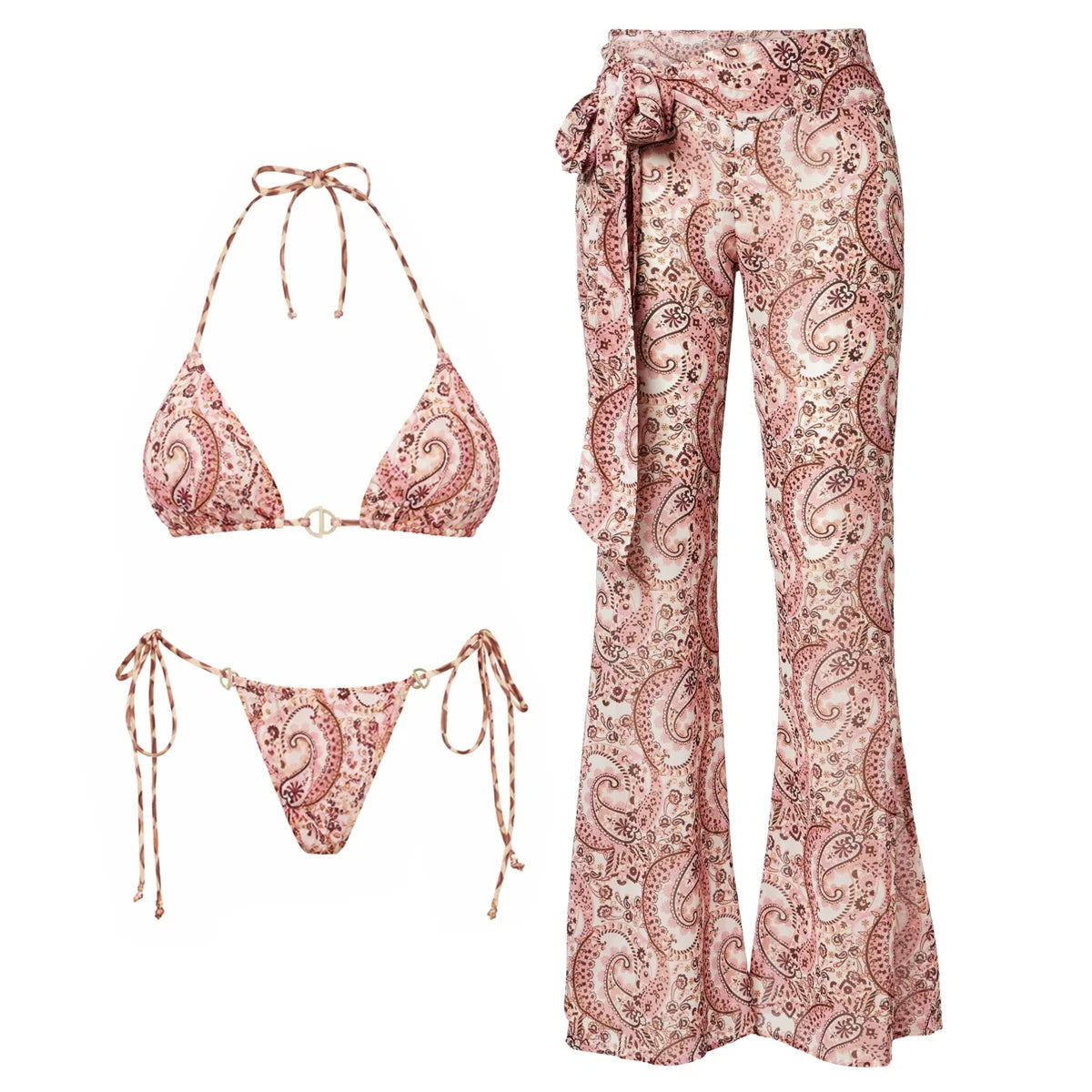 Vintage Inspired Bikini with a Contemporary Edge