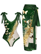 Casually Elegant Swimsuit with a Refined Edge