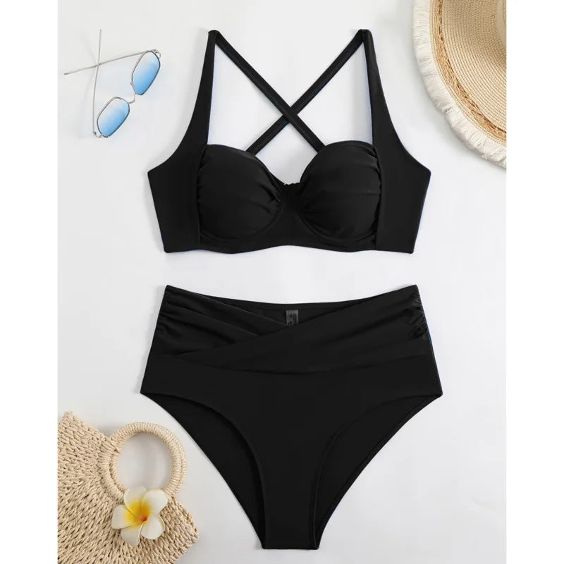 Finely Styled Bathing Suit with a Classic Vintage Look