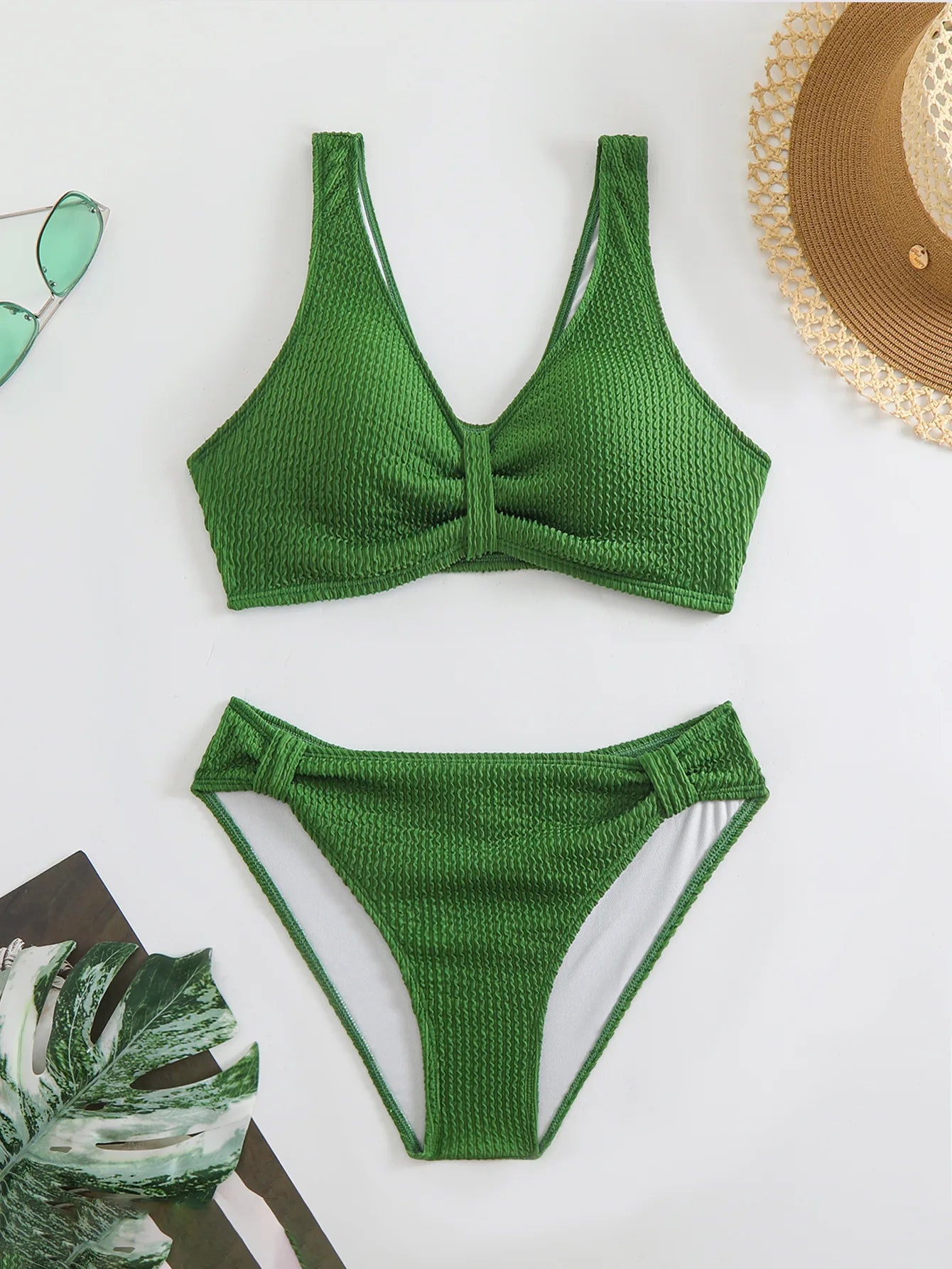Vintage Inspired Bathing Suit with a Contemporary Edge