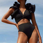 Subtly Elegant Bikini with a Refined Vintage Look