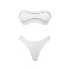 Subtly Elegant Bikini with a Refined Vintage Look