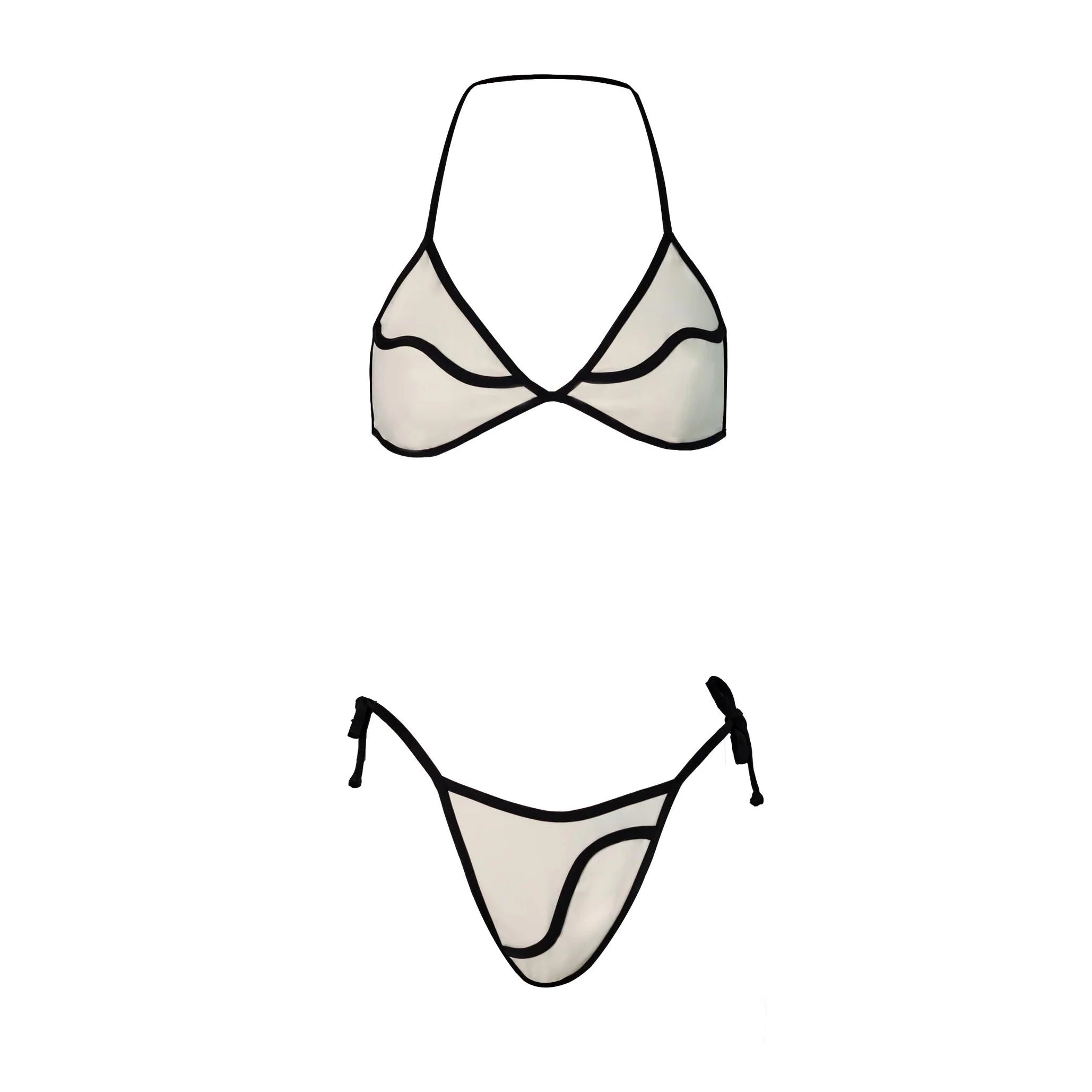 Effortlessly Elegant Bathing Suit with a Timeless Design