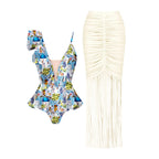 Classic Vintage Swimsuit with a Flattering Fit