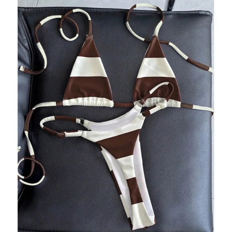 Finely Styled Bathing Suit with a Classic Vintage Look