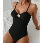 Effortlessly Elegant Bathing Suit with a Timeless Design