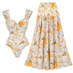Effortlessly Elegant Bathing Suit with a Timeless Design